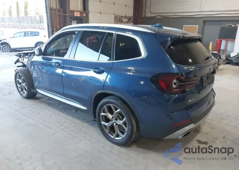 2022 BMW X3 xDrive30I z USA, uszkodzony, nr VIN 5UX53DP0XN9J50225